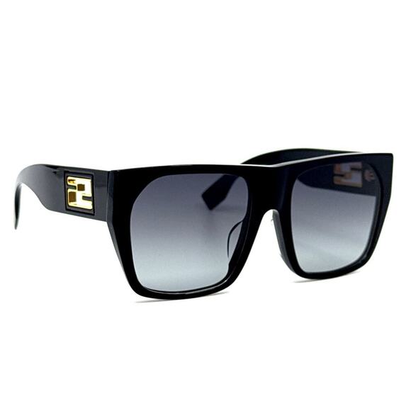 NEW!!! FENDI Sunglasses FE40124F 01B Authentic - Picture 1 of 12